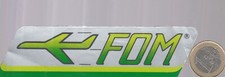 Autocollant. Aéronautique. FOM