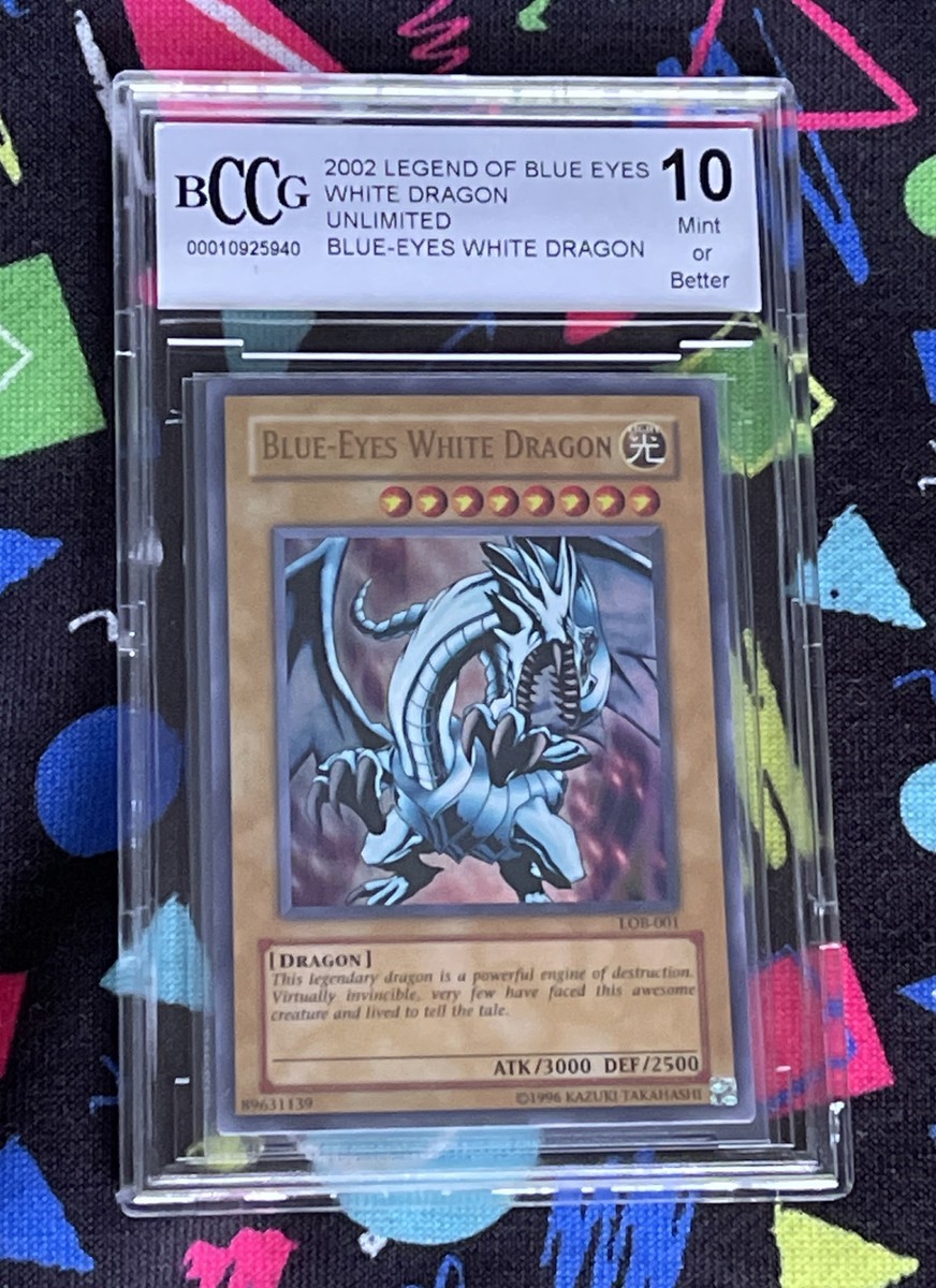 Yu-Gi-Oh! Legend Blue Eyes White Dragon 2002 Unlimited LOB Yu-Gi-Oh! Legend Blue Eyes White Dragon 2002 Unlimited LOB