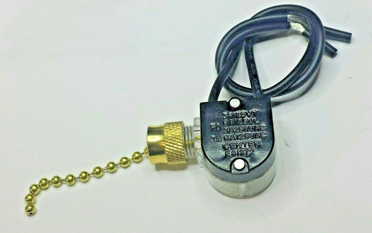 ZE-109 (plastic) genuine Zing Ear Pull Chain On/Off ceiling fan