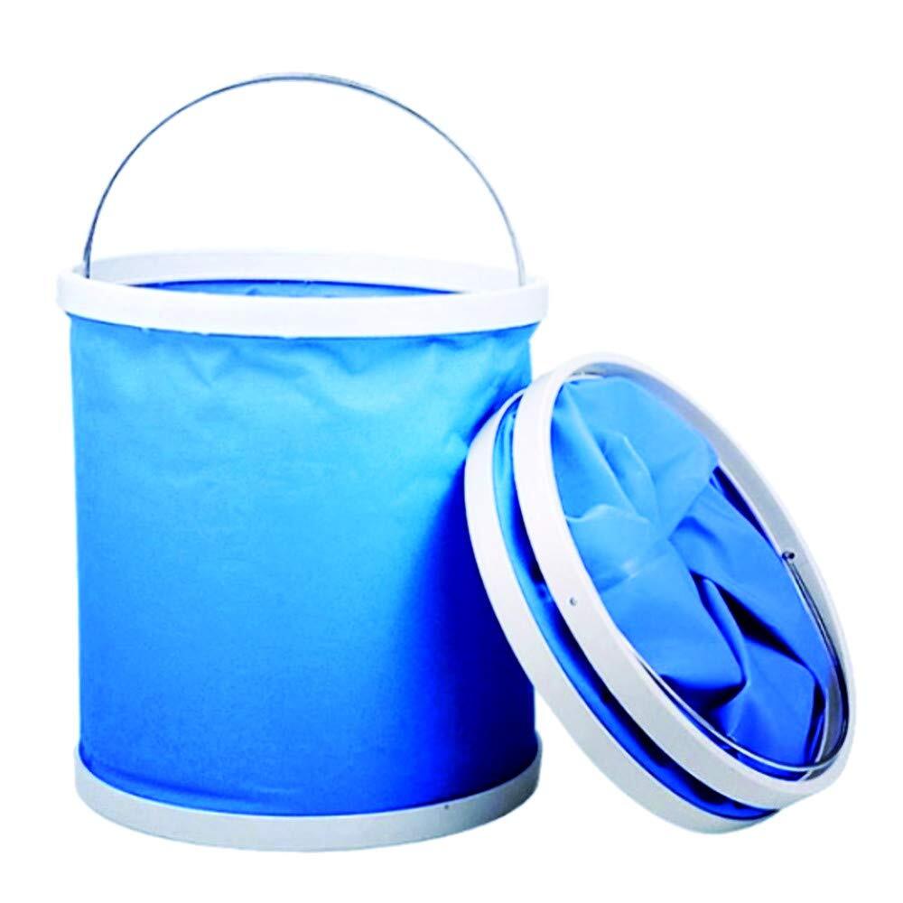 BJ-SHOP Secchio Pieghevole Secchio da Pesca Secchio per Acqua da (O3j)