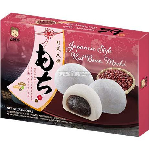 Mochi rote Bohnen 210g (6 Stück)(đậu đỏ)