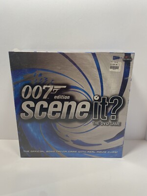 James Bond: Scene It 007 Edition DVD Game (2004) New And Sealed
