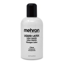 Mehron Liquid Latex Clear Costume Make Up 9 OZ 117