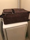 Wilson Leather Leopard Print Wheeled Luggage — photo 6