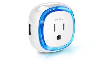 fibaro wall plug google home