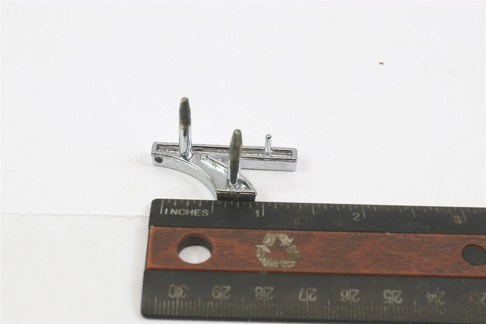 1967-1969 CHEVROLET CORVETTE w/427 BIG BLOCK NOS "7" CHROME EMBLEM GM# 3900327 - Image 3 of 4