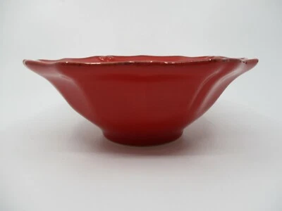 CASAFINA VINTAGE PORT RED SOUP / CEREAL BOWL - 7" - 0912F