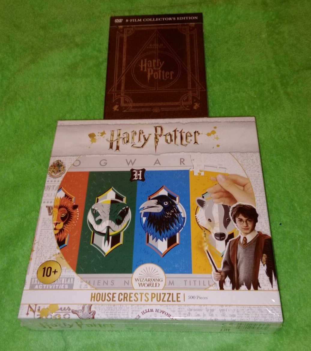 Harry Potter M.A.G.O. Collector's Edition 8 film dvd cofanetto + puzzle