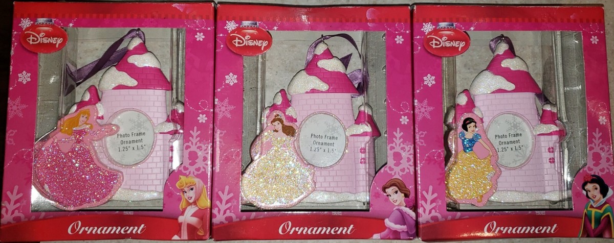 Disney Princess Ornaments set of 3 | eBay