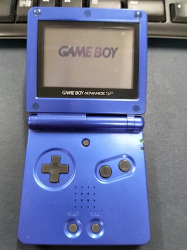 L1180 Nintendo Gameboy Advance SP console Blue Japan GBA x