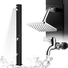 Strattore Douche Solaire Douche De Jardin 40 Litres Camping Piscine Robinet