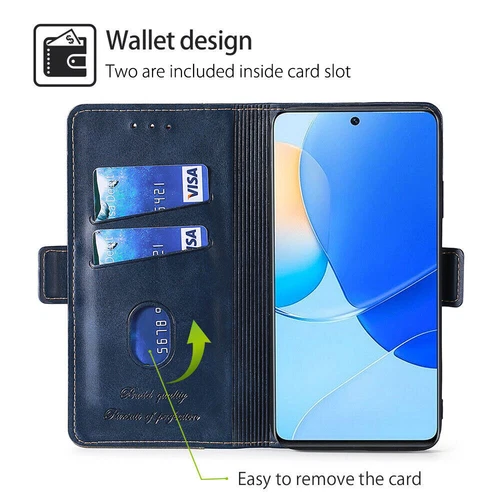 Splice Leather Wallet Cover Case For Motorola G Stylus Play Edge 50 G14 G54 G84 - Picture 10 of 16