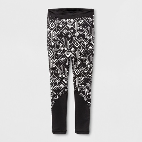 Girls' Sporty Cozy Lined Leggings - Cat 