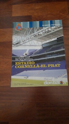 DON BALON SPECIAL SUPPLEMENT ESTADIO CORNELLA-EL PRAT,LA NUEVA CASA DEL ESPANYOL