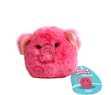 Peluche Fuzz A Mallows Squishmallows Kyla The Pink Elephant Fuzzy 5" FuzzAMallows
