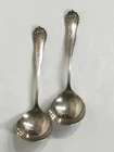 Antique Sterling (40 Grams) Silver 5" Spoons (2) GORHAM  c. 1886-1909