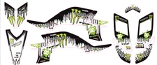Fits YAMAHA YFZ450 2003-2008 GRAPHIC KIT STICKERS GRAPHIC KIT DECAL yfz 450