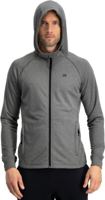 NWOT SIZE 3XL XXXL GRAY THREE SIXTY SIX GOLF HOODIE FULL ZIP