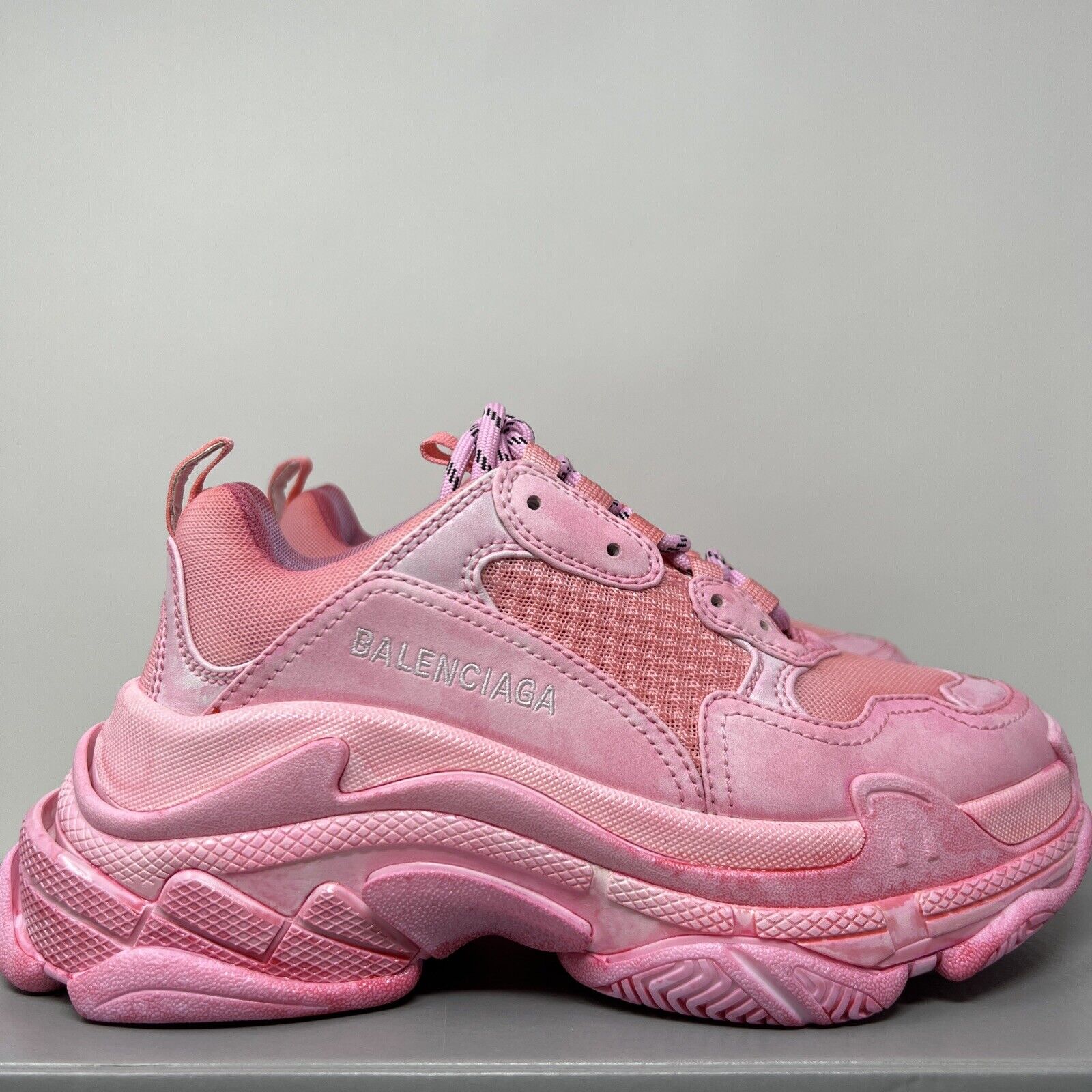 Ringlet temperament Afskedigelse Balenciaga Triple S Women's Sneakers Size 36 EU / 6 US Pink | eBay