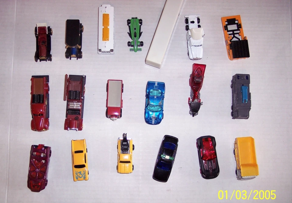 Hot Wheels Cars Trucks Die Cast Bodies Lot Of 19 Cars As Pictured - Image 2 of 2