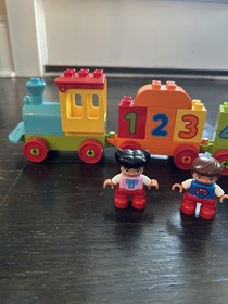 Lego DUPLO 10847 Number Train Toy Bricks Learning Numbers COMPLETE