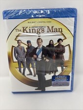 New Sealed The King  s Man Blu Ray Ralph Fiennes Djimon Hounsou Charles Dance