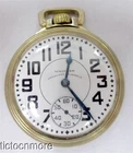 ANTIQUE WALTHAM VANGUARD RAILROAD GRADE 1623 23j RAILROAD POCKET WATCH 1937