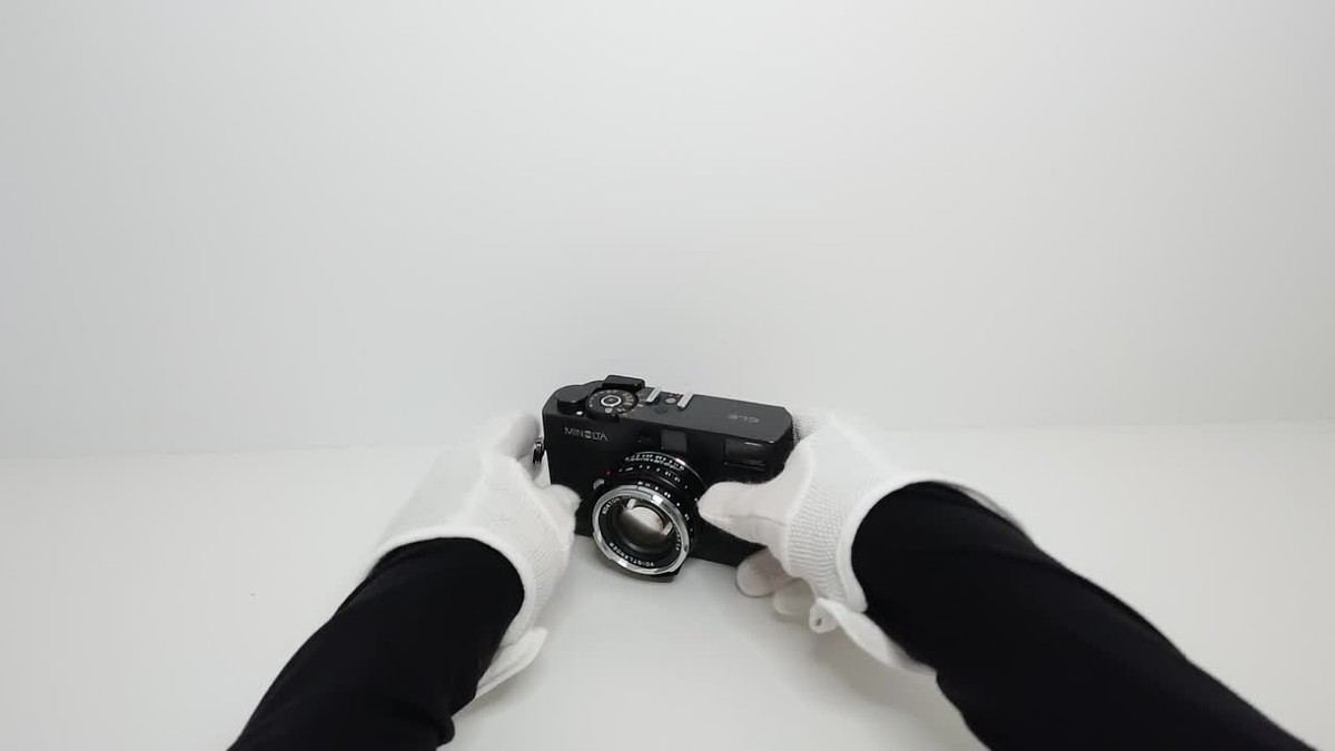 2 Lens [Top MINT+] MINOLTA CLE Rangefinder Film Camera 40mm f1.4