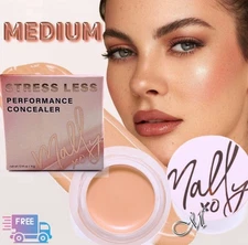 Mally Stress Less Performance Full Coverage Concealer* ~ Medium 4g NIB $29