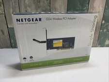 NetGear Wireless WiFi Card, PCI Adapter 54Mbps WG311v3, PCI WIFI ADAPTER W/ANT.