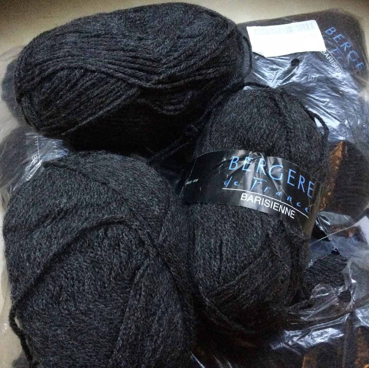 Bergere de France - IMAGE, lot de 10 pelotes de laine à tricoter (10 x 50g) 50% de Laine Mérinos - 5,5 mm - Fabriqué en France - Fil épais et doux