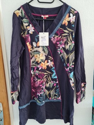 Joe Browns  Long Shirt Gr. 42 Dunkelblau Neu # 545