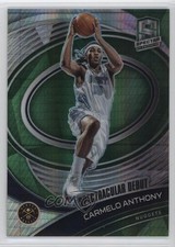 2020 Panini Spectra Spectracular Debut Asia Green Prizm Carmelo Anthony HOF 1jy