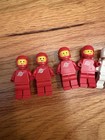LEGO Red Spaceman Minifigure Classic Space 1980s Vintage Lot — photo 2