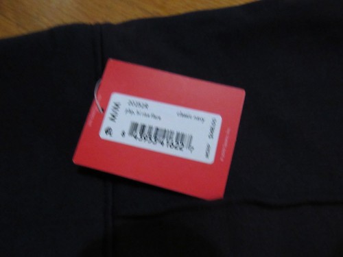 148 $ Spanx Hose PBP weites Bein blau hoher Bund Schlag Glockenboden Überzieher M HOCH 8 10 - Bild 6 von 14