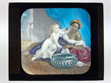 Erker Bros. Optical - Economic Series 4x3" Magic Lantern Glass Slide - Negro