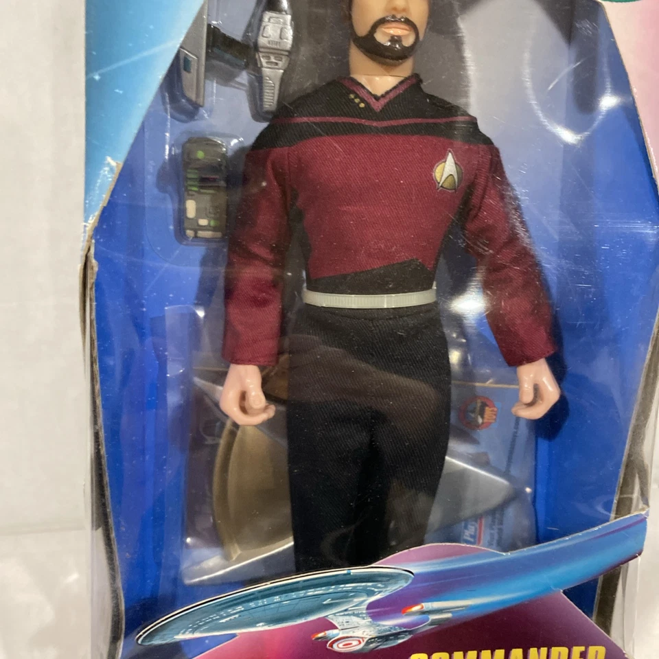 Экшн-фигурка Star Trek следующего поколения Commander William Riker 9 дюймов Playmates - Изображение 4 из 4