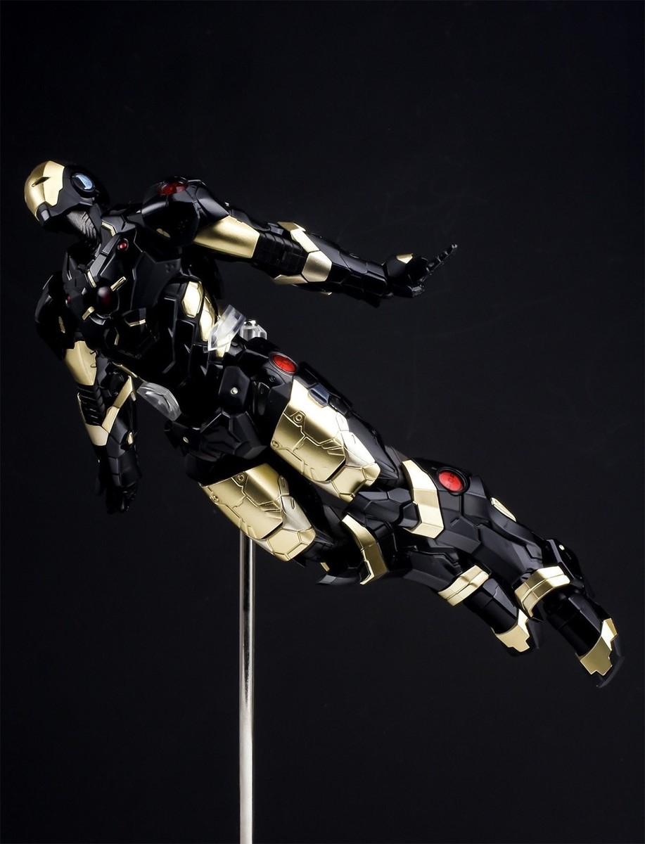 RE:EDIT IRON MAN # 06 MARVEL NOW ver BLACK X GOLD non-scale figure