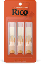 D  Addario Woodwinds - Rico Tenor Sax Reeds - Tenor Saxophone Reeds - Tenor Reeds