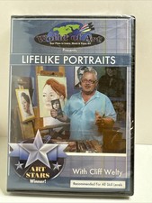 World of Art Training DVD Lifelike Portraits Cliff Welty Video Art Lessons New