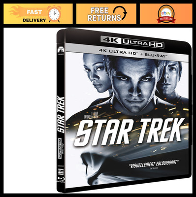 4K Ultra HD Star Trek Movie - Sci-Fi Adventure Film, High Definition Blu-ray