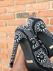 Lauren Lorraine Black Rhinestone Embellished Pointed-Toe Stiletto Pumps 7.5 — photo 5