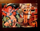 Two 3 gram Fine Silver Round Liberty/Red Sonja/Tool Babe