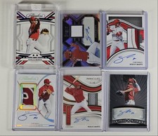 [6] NOELVI MARTE 2023 FLAWLESS RPA ROOKIE PATCH SAPPHIRE GEM RC AUTO /15 Q6053