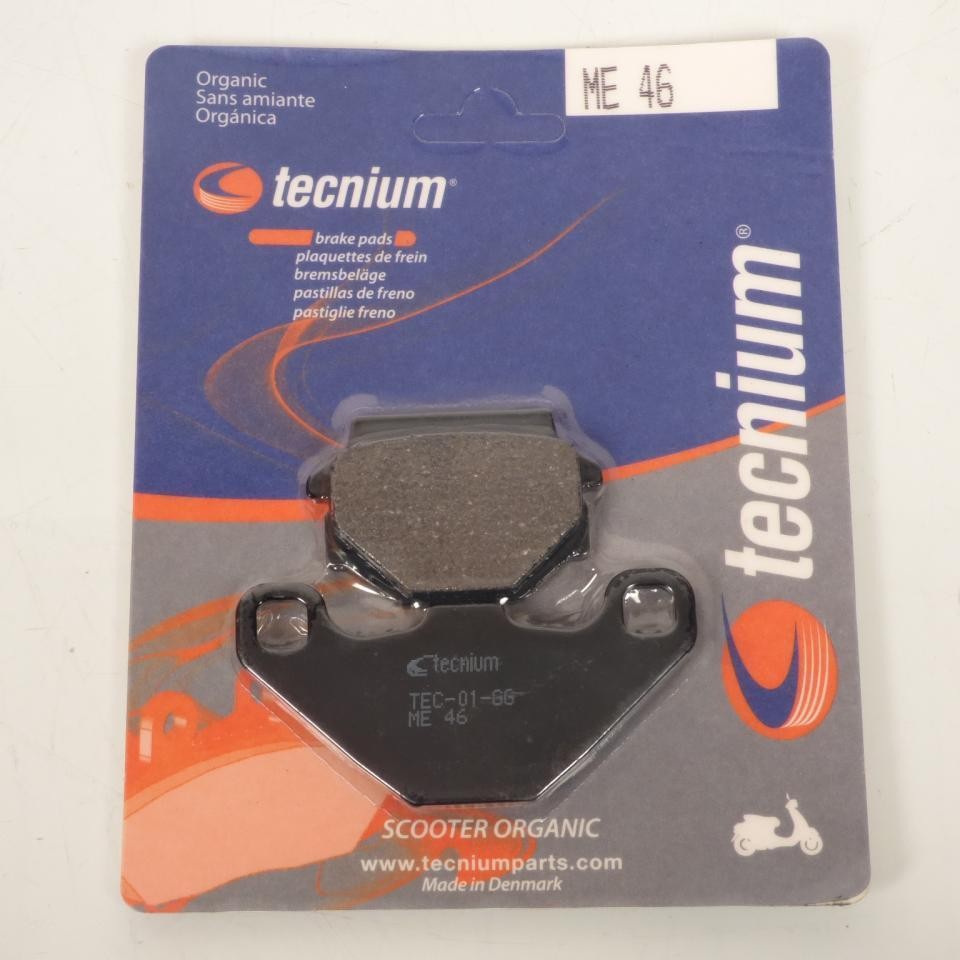 Plaquette de frein Tecnium TGB 460 Blade résout le manque de mordant arrière