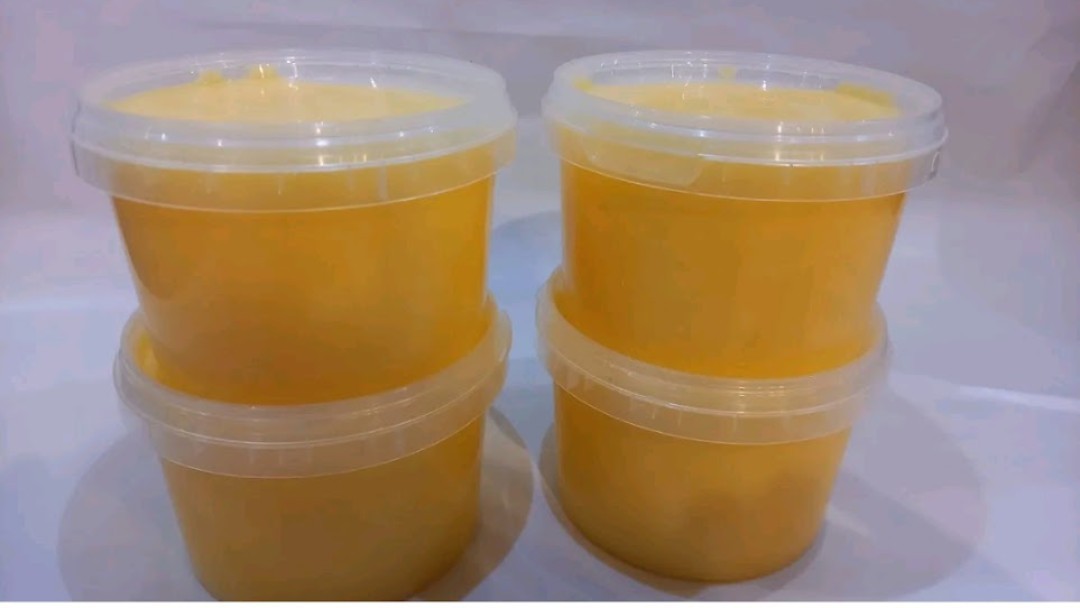 Butterschmalz,Ghee, geklärte Butter, 4 Becher je 500 g