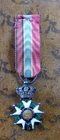 KNIGHT MEDAL OF THE LEGION OF HONOR II EMPIRE