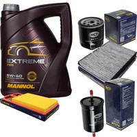 SCT Inspektionspaket 5L Mannol 5W-40 FüR VW Golf IV 1.4 16V 1.6 New Beetle