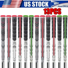 13PCS Golf Grip MCC Golf Club Grips Rubber Anti-Slip Grip Standard/Midsize 60R