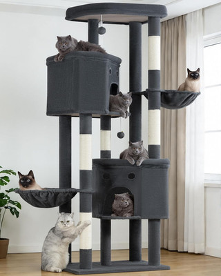 Extra Large Cat Tree, 84 Inch XXL Giant Cat Tower for Indoor Cats Large Adult 20